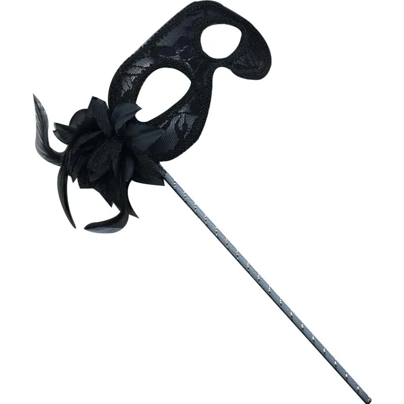 Венеция принцесса Маскарадная маска ручной боковой цветок полупрозрачная лилии