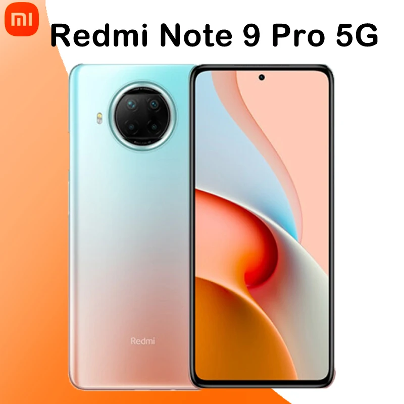 

Xiaomi Redmi Note 9 Pro 5G Global Rom Smartphone ,NFC Mobilephone Snapdragon 750G Octa Core 108MP Quad Camera 6.67" 4820mAh