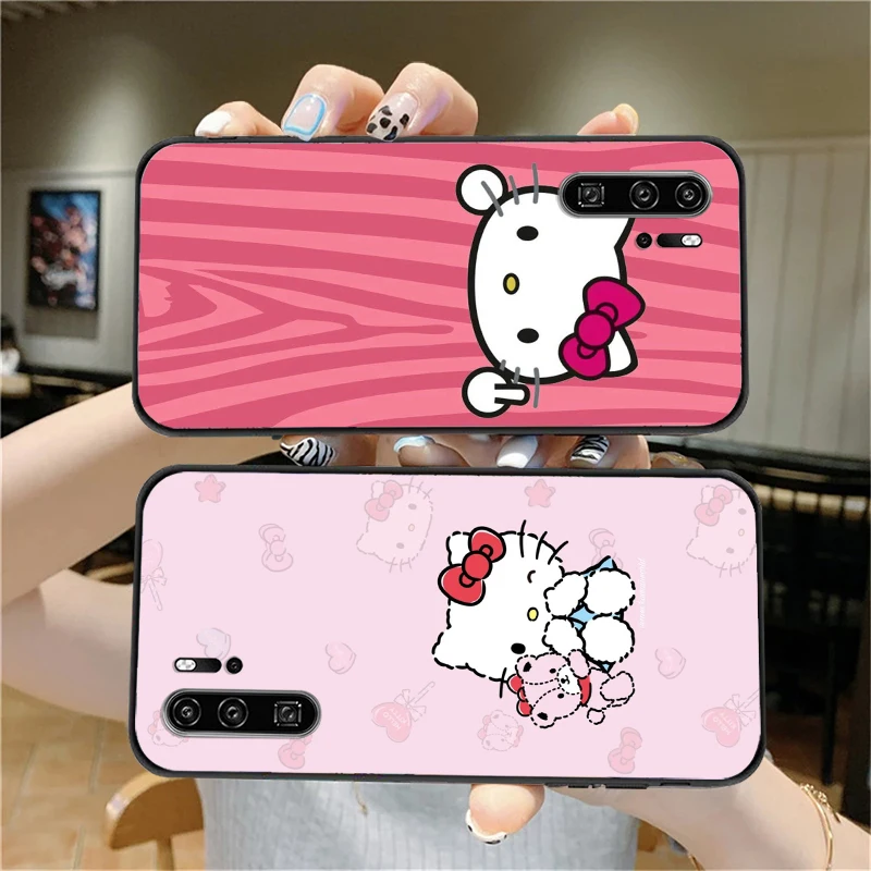 

Hello Kitty 2022 Phone Cases For Huawei Honor P30 P40 Pro P30 Pro Honor 8X V9 10i 10X Lite 9A Funda Back Cover Soft TPU Carcasa
