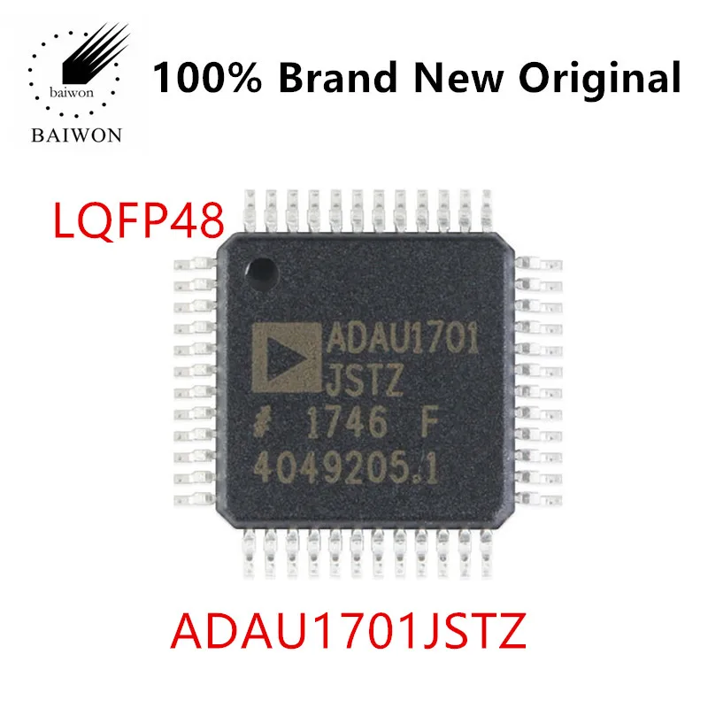 100% Оригинальные интегральные микросхемы ADAU1701JSTZ ADAU1701JST ADAU1701 SigmaDSP 3,5-битный Аудиопроцессор с 2ADC/4DAC