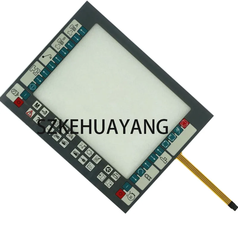Фото Стеклянная панель с сенсорным экраном и дигитайзером для TOUCHTRONIC A281204 REV D 104821 MD140319, сенсорный экран с защитной пленкой на поверхности. №2