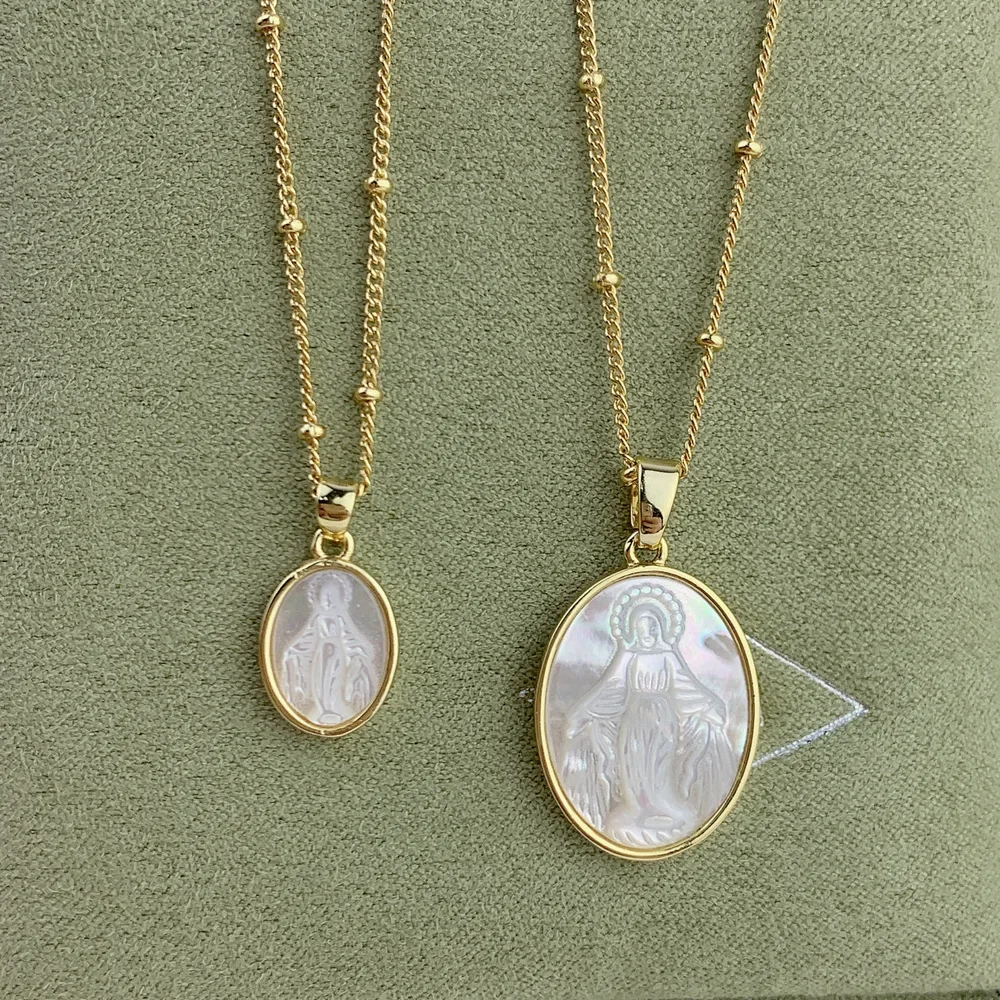 Уникальное ожерелье с подвеской из натуральной ракушки женское модное