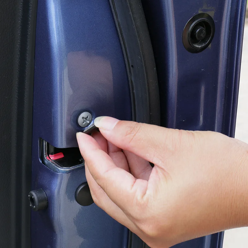 12 шт. автомобильные наклейки на дверной замок для Fiat Jeep Renegade Grand Dodge Ram 1500