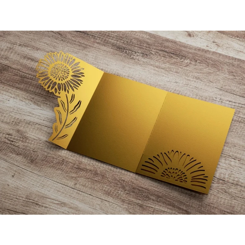 Штампы Для Рукоделия Подсолнечника Металлическая Высечка Блестящее