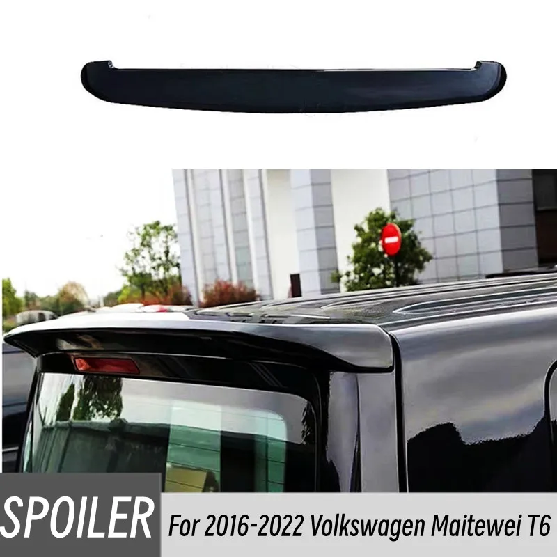 Задний спойлер на крышу для Volkswagen Maitewei T6 2016-2022 высококачественный глянцевый