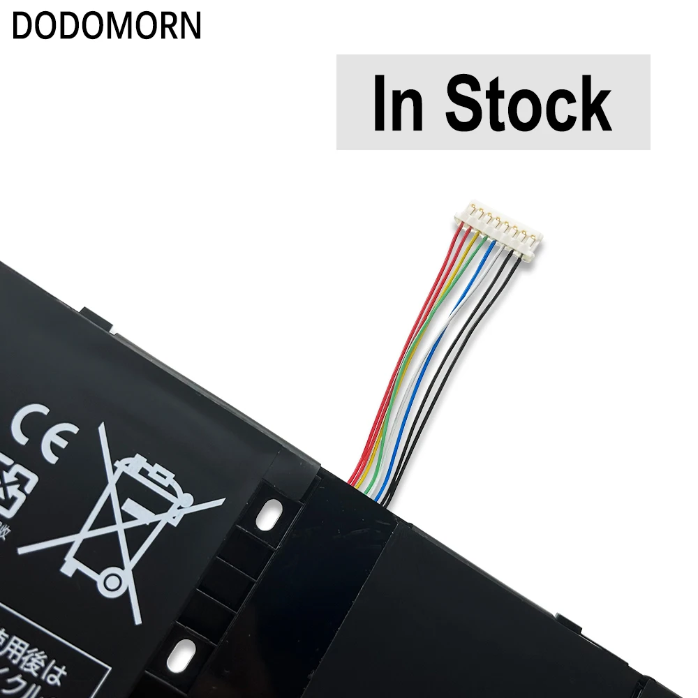 Фото DODOMORN AP13B3K аккумулятор для ноутбука Acer Aspire M5-583 R7-571 R7-572 V5-452 V5-472 V5-552 V7-481 V7-582 Высокое качество 53 Втч 15 В №4