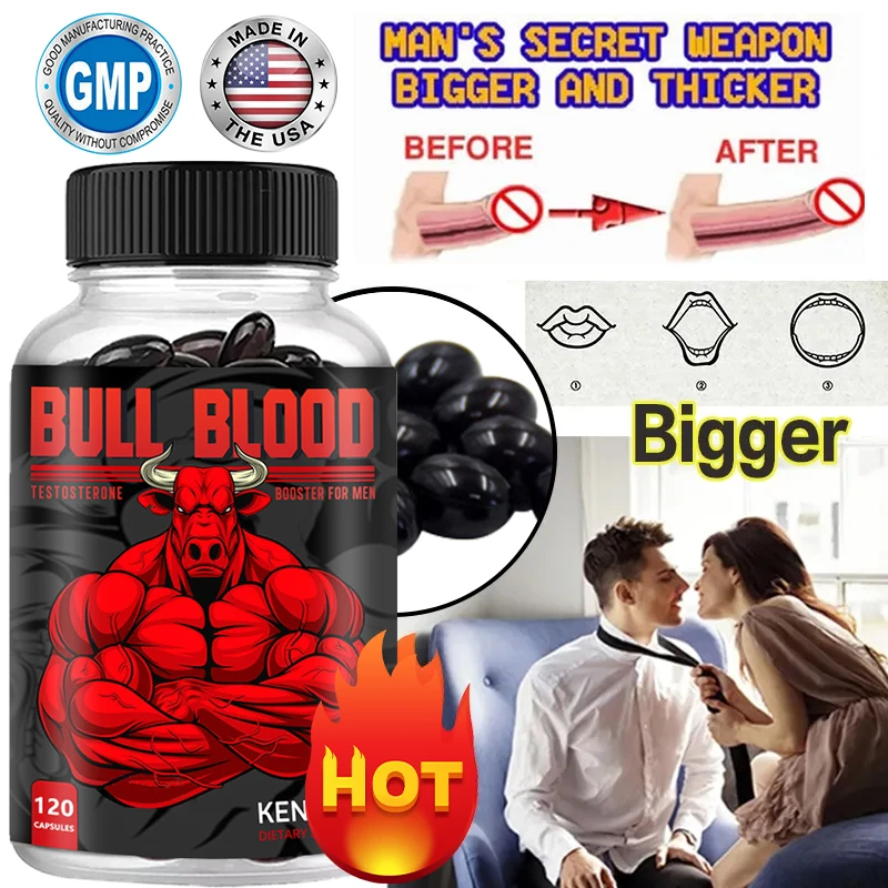 

Bull Stamina Supplement for Men - Tested Formula Capsules to Boost Stamina and Energy - Male Impairment Supplement