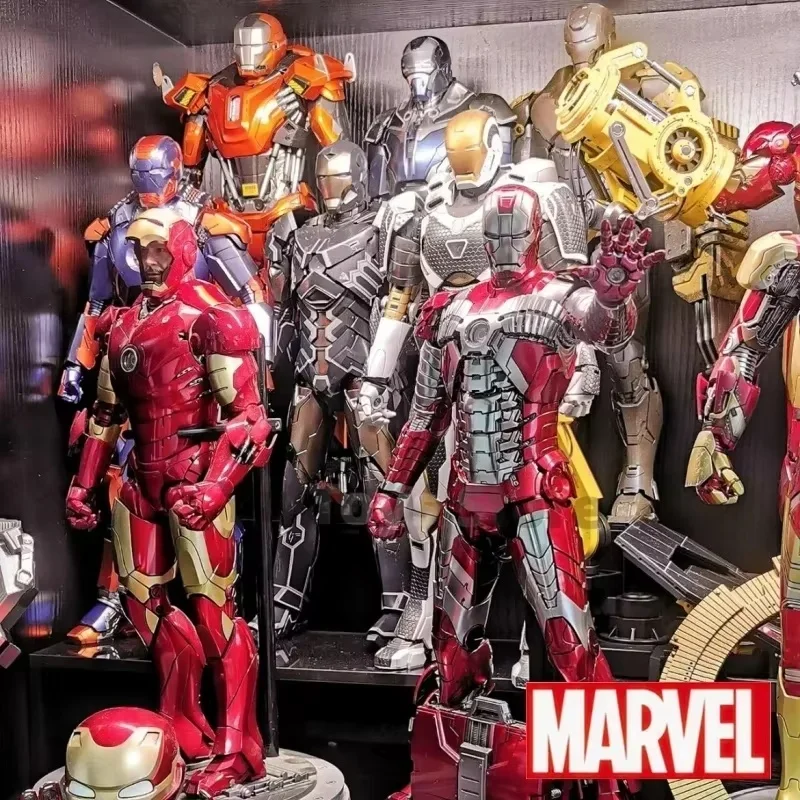 New Spot Genuine Comicave 1/12 Железный человек Marvel Аниме Фигурка Броня Mk46 Шарнирная