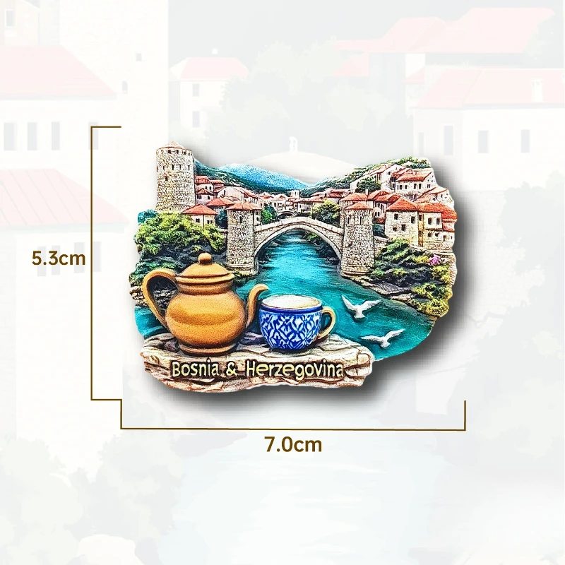 

Магнит на холодильник Боснии и Герцеговины BearPaw