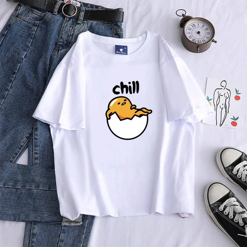 

2022 Summer Fashion New Funny Animated T-Shirts Popular Pattern Tops Printing Round Neck Street T-Shirts Casual Tops