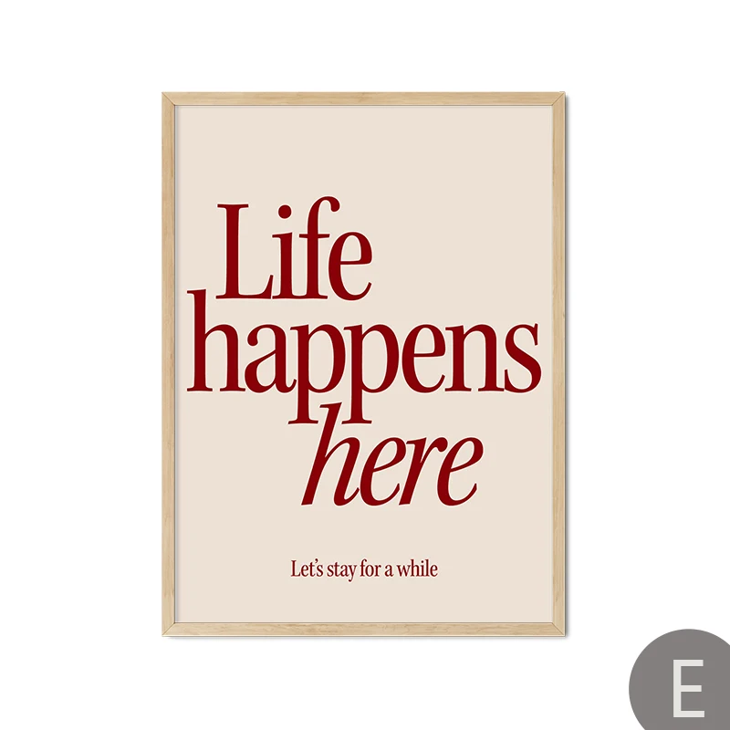 

Плакат FOOCAME "Красные туфли вишня"