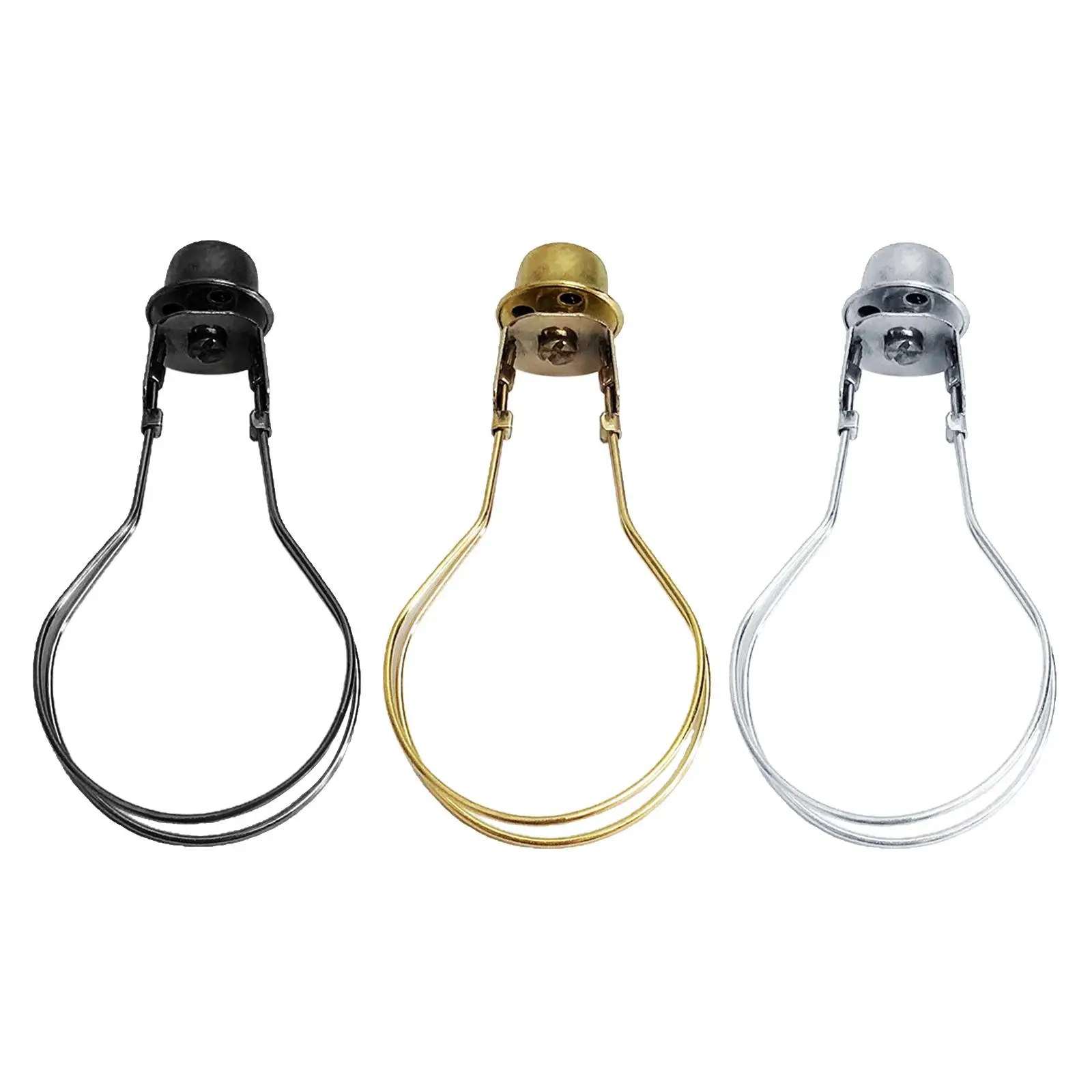 

Lamp Shade Holder Finial Top Fitter Parts Lamp Shade Light Bulb Clip Adapter