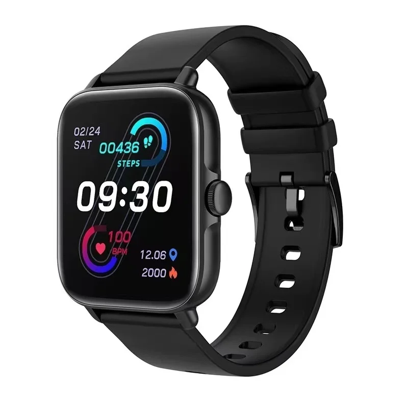 

2023 Bluetooth Смарт-часы с вызовом 1,7 дюйма HD дисплей спортивный режим водонепроницаемый IP67 фитнес-трекер мужской мониторинг сердечного ритма сна