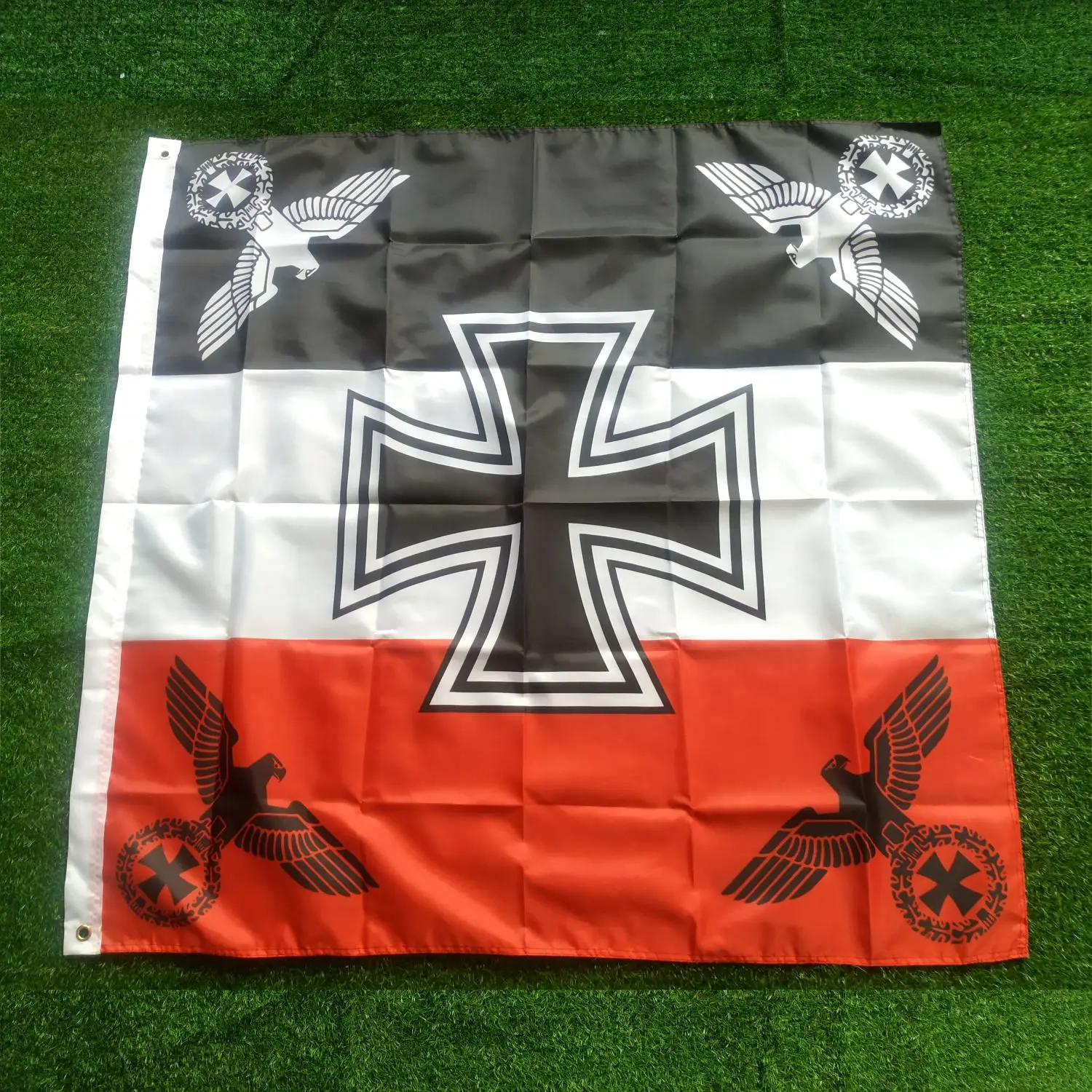Двусторонний Печатный Баннер Fahne Flagge Deutsches Reich Eisernes Kreuz mit 4 рейхsadler-120x120 см 4x4 фута, 3x3 фута 21x21 см Двусторонний Печатный Баннер Fahne Flagge Deutsches Reich Eisernes Kreuz mit 4 рейхsadler-120x120 см 4x4 фута, 3x3 фута 21x21 см