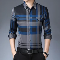 2021 new camisa reserva aramy autumn and spring mens plaid casual tommis shirt high quality mens shirt