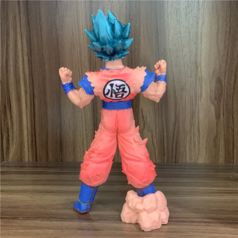 Фигурка из аниме Драконий жемчуг Z Goku Blue Super Saiyan кровь ПВХ экшн-фигурка DBZ Vegeta