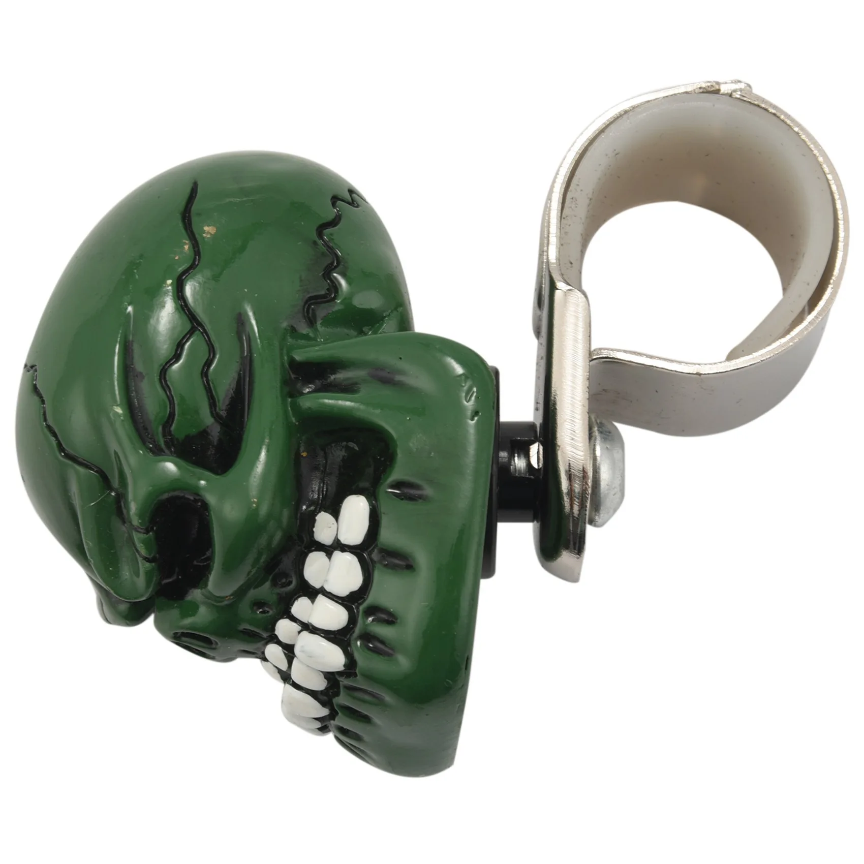 

1Pc Skull Head Car Steering Wheel Spinner Suicide Knob Handle Booster -