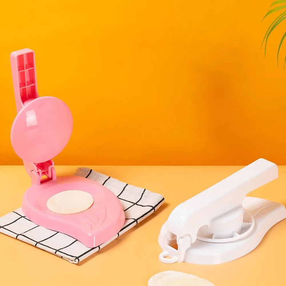 

DIY Dumpling Skin Maker Manual Wrapper Making Mold Dough Pressing Tool Baking Pastry Kitchen Gadget Dumpling Maker