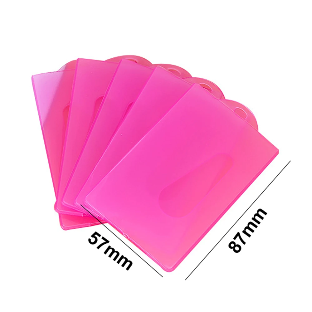 Держатель для удостоверения личности пластиковый цветной держатель мелких