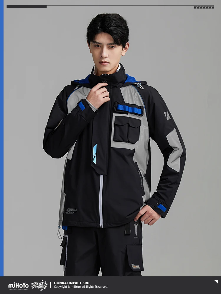 Honkai Impact 3 куртка Броня официальная miHoYo Herrscher of Truth пальто для пары осенне-зимние