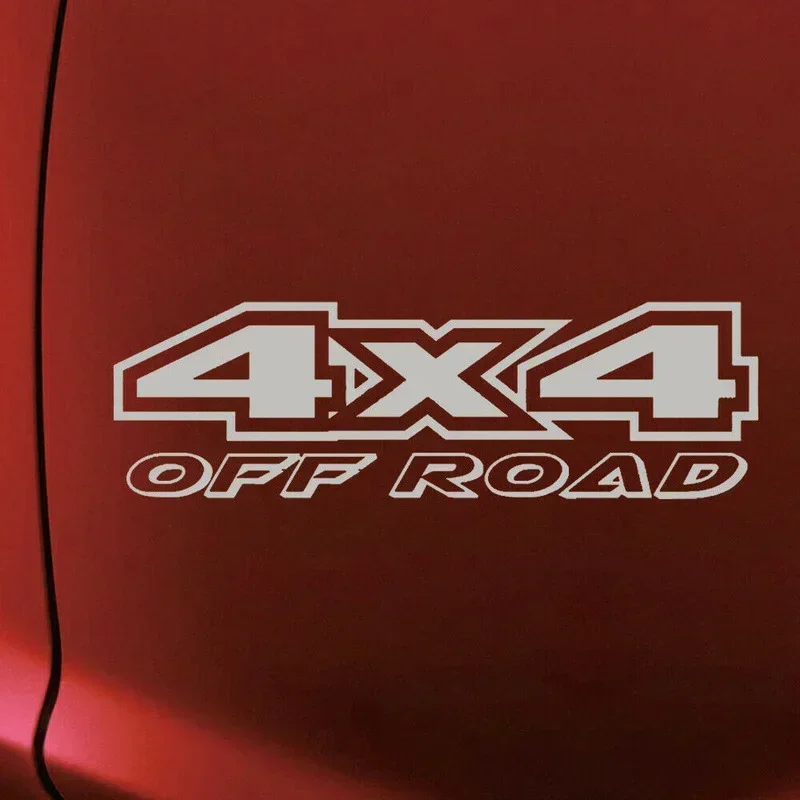 

Автомобильные наклейки 4x4, светоотражающая наклейка для бездорожья, резная дверь, багажник, бампер, отделка внедорожника, наклейка, водонепроницаемая наклейка для внешнего декора автомобиля, аксессуары
