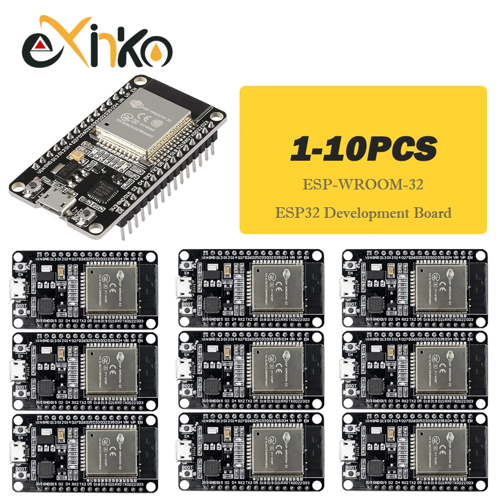 Макетная плата ESP32 CP2102 Wi-Fi + Bluetooth сверхнизкое энергопотребление двухъядерный android