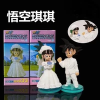 dragon ball theater son goku chi chi wedding lover gift box egg figurine toy decoration