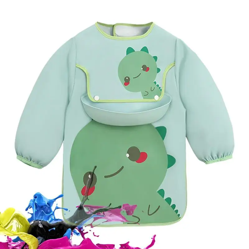 

Painting Aprons For Children Children's Painting Apron Waterproof Children's Painting Apron With Sleeves Children With Sleeves