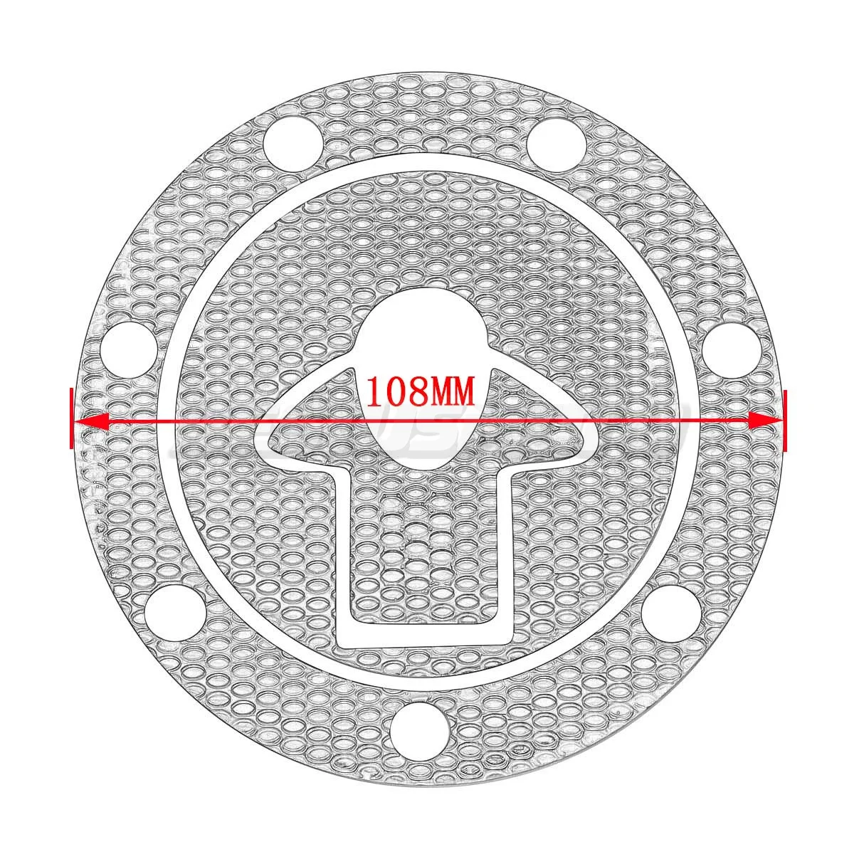 Наклейка на крышку бака газа мотоцикла Защитная для Kawasaki ZX6R ZX7R ZX9R ZXR250 ZXR400 ZXR750 ZZR250