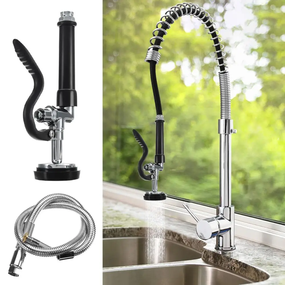 

Commercial Restaurant Pre-Rinse Kitchen Faucet Tap Sprayer Spray Head With