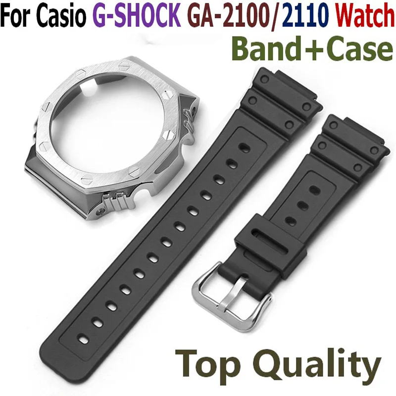 Ремешок для Casio GA-2100/GA-2110 ремешок часов GA2110 рамка Обложка защитный чехол браслет