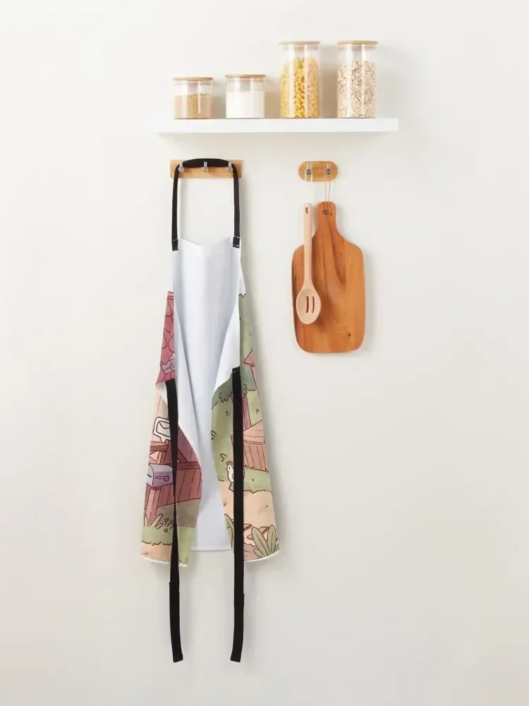 Stardew Valley - Фартук для инди-игр водонепроницаемый кухонный женский фартук кухонной