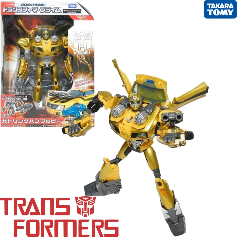 

Takara Tomy Transformers Prime Metallic Color Bumblebee Action Set Figure Free Shipping Hobby Collect Birthday Present Anime