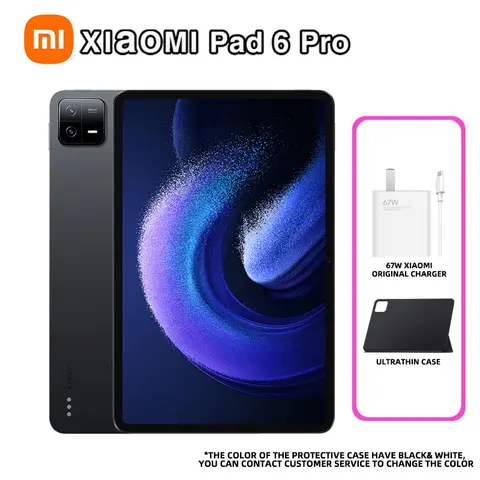 Планшет Xiaomi 2023 Mi Pad 6 PRO, Snapdragon 8 + 11 дюймов, 144 Гц, 2,8 K дисплей, 4 стереодинамика, 8600 мАч, 67 Вт, быстрая зарядка, Android 13