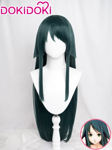 Зеленый парик Saya DOKIDOKI для косплея