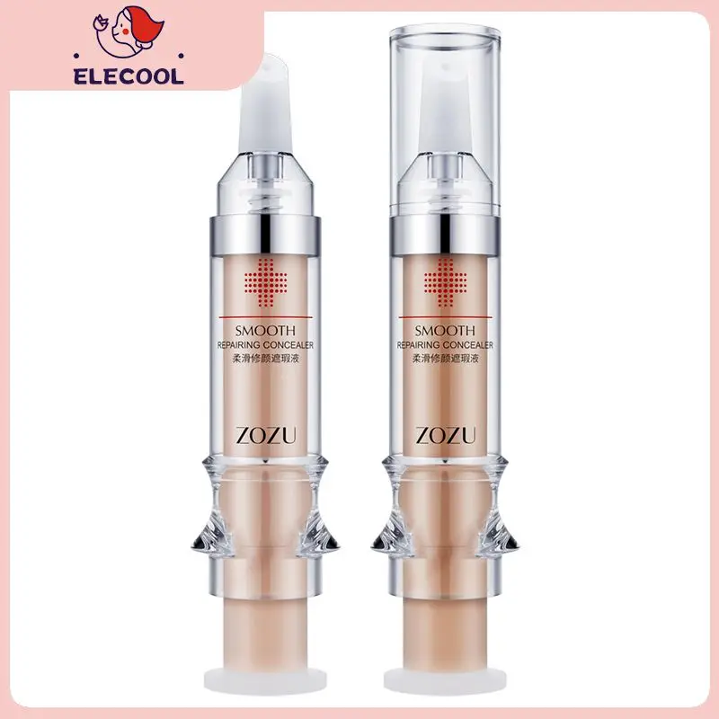 

Silky-Smoothing Concealer Liquid Concealer, Thin And Delicate Oil Control Moisturizing Non-greasy Liquid Foundation 9ml TSLM1