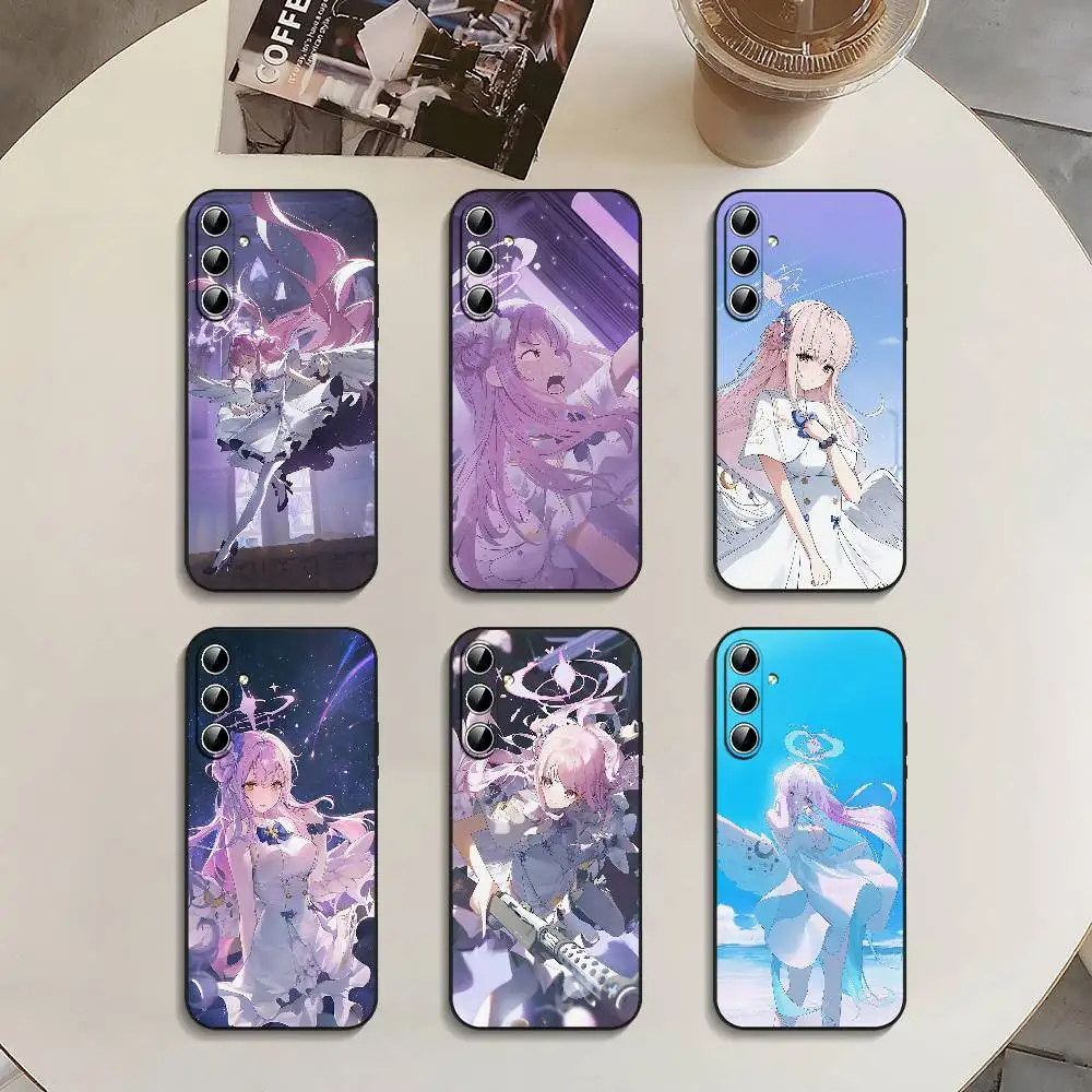 Фото Чехол для телефона Cartoon M-Misono M-Mika, тонкий, ударопрочный, для Samsung S24/S25/S22/S30/Note20/Lite/Ultra/5G/Plus/FE №1