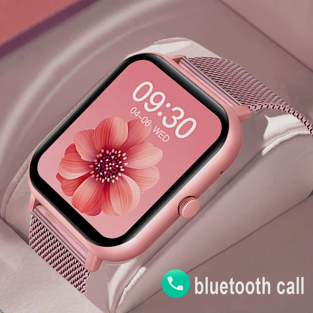 

Новинка 2023, фитнес-браслет с вызовами, смарт-браслет с индивидуальным циферблатом для Android и Ios, водонепроницаемые Смарт-часы, женские Смарт-часы с Bluetooth и музыкой, мужские Смарт-часы