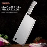 xituo stainless steel kitchen knives sharp kitchen knife chopping cut meat fish chef knife cooking knives kitchen cooking tools