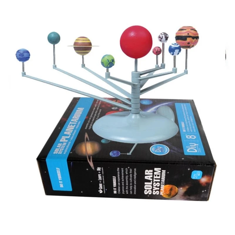 

Solar System Planetarium Model Children Kit Astronomy Science Project DIY Doodle Kids Gift Educational Toys
