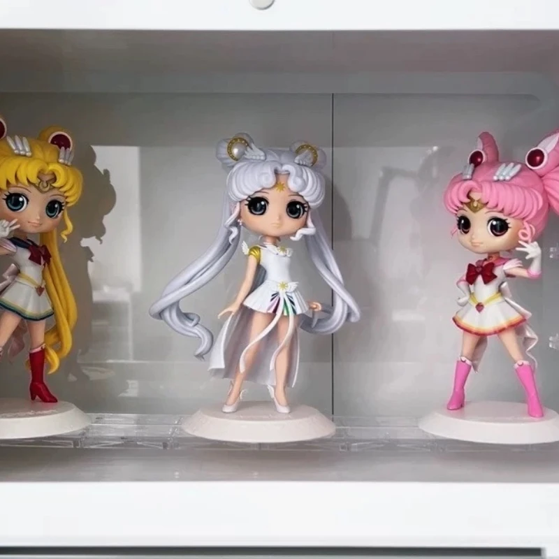 Новая оригинальная фигурка Bandai Sailor Moon Q Posket Tsukino Usagi Cosmos Princess Ver коллекция фигурок