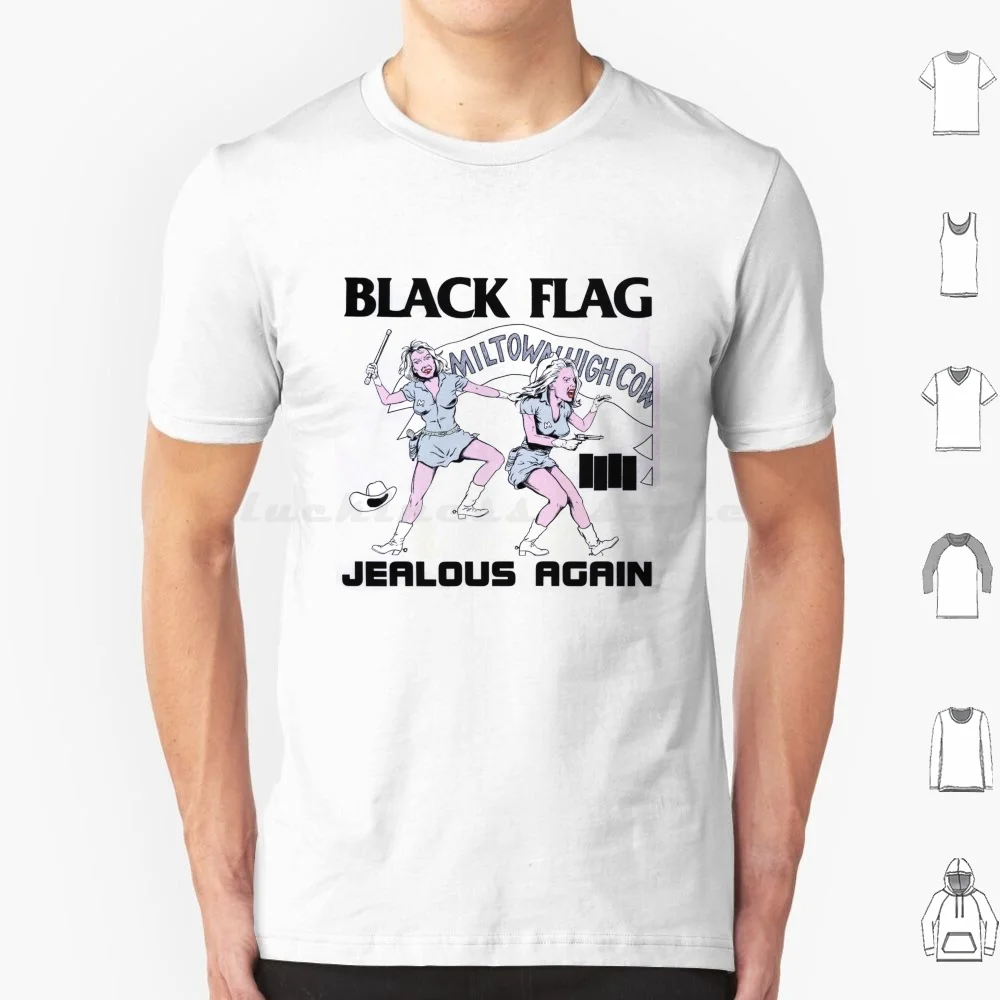 

Футболка с черным флагом и ревностью для мужчин, женщин и детей, Размер 6Xl