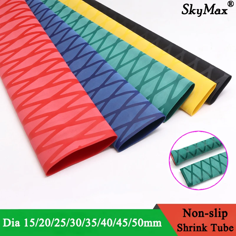 

1/3/5pcs Anti-slip heat shrink tube for fishing rod DIY electrical insulation 5 s 1M 15/18/20/22/25/28/30/35/40/50mm
