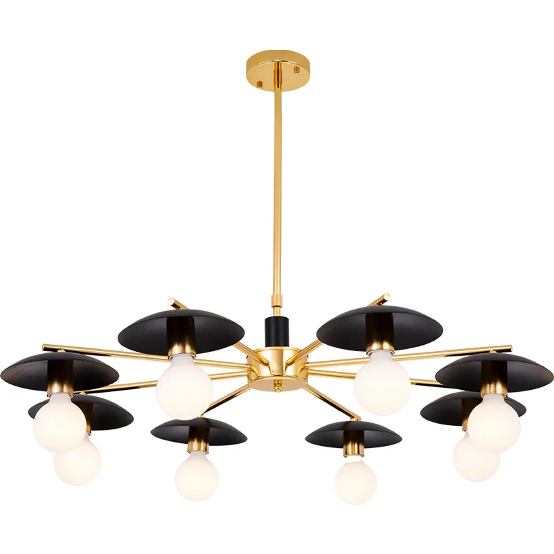 

Скандинавская Люстра для гостиной, светодиодная креативная постмодернизированная люстра E27, простая домашняя Люстра для коридора, ресторана, спальни, роскошсветильник люстра