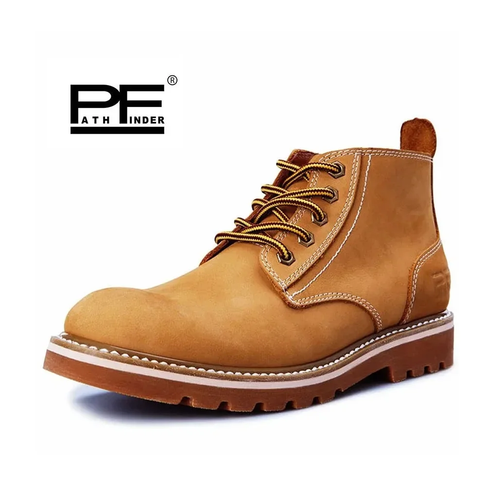 PF мужские мотоциклетные ботинки из натуральной кожи женские повседневные