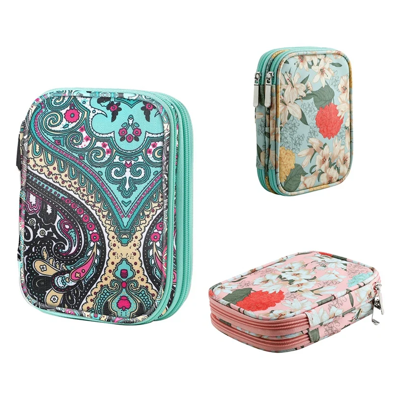 

Crochet Bag Organizer Knitting Kit Crochet Bag Knitting Tools For Circular Crochet Hooks Sewing Kit Bag A