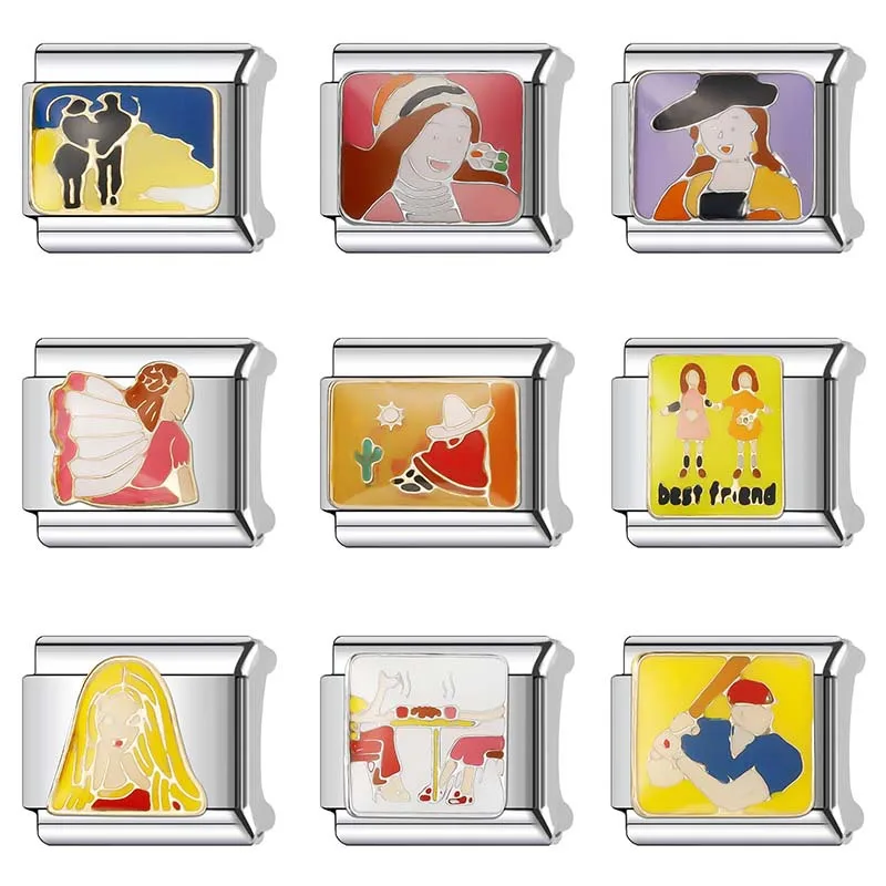 Memnon женский подарок милый Классический Шарм для влюбленных девочек итальянские