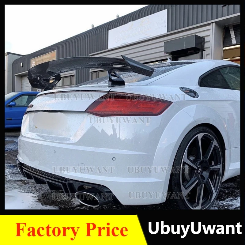 

Car Styling TT RS MK3 Warhead Speed Style Carbon Fiber Rear Spoiler Wing For AUDI TTS Car Styling Spoilers