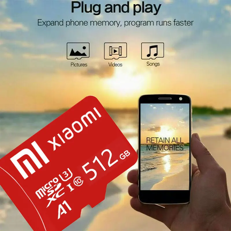 

Original Xiaomi Class 10 Mini Sd Memory Card Mini Sd Card 16GB 32GB 64GB 128GB 256GB 512GB 1TB Tarjeta Microdrive Mini TF Card
