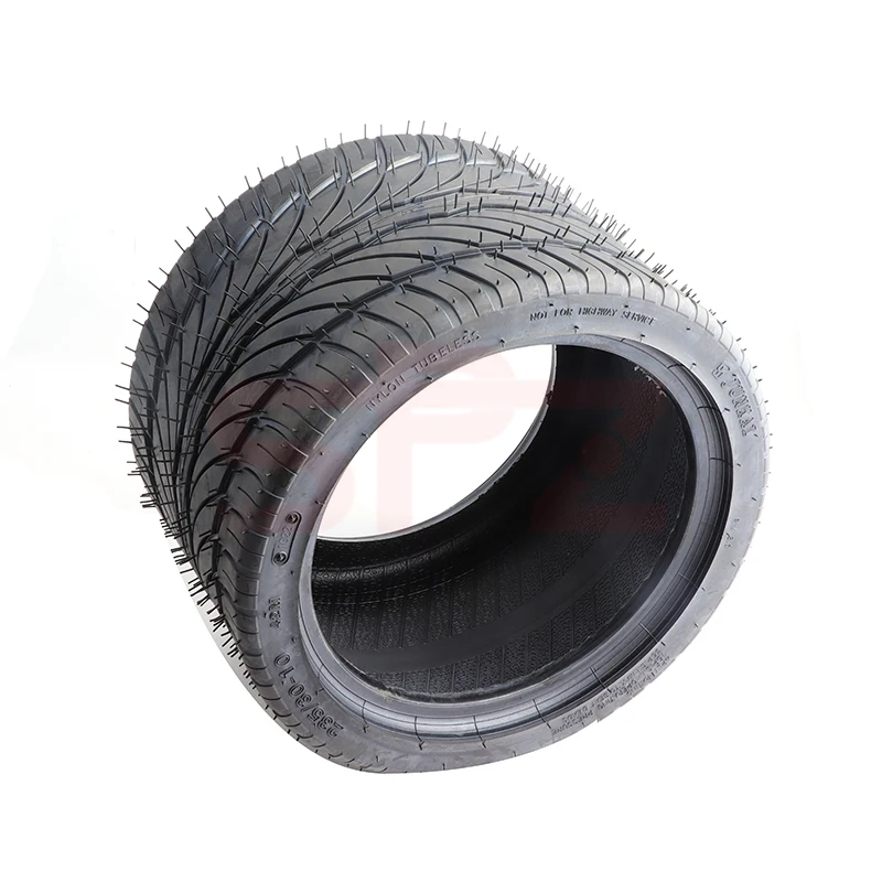 Бескамерная шина 235/30-10 R10 плоская резиновая для бега квадроцикла багги куб. См